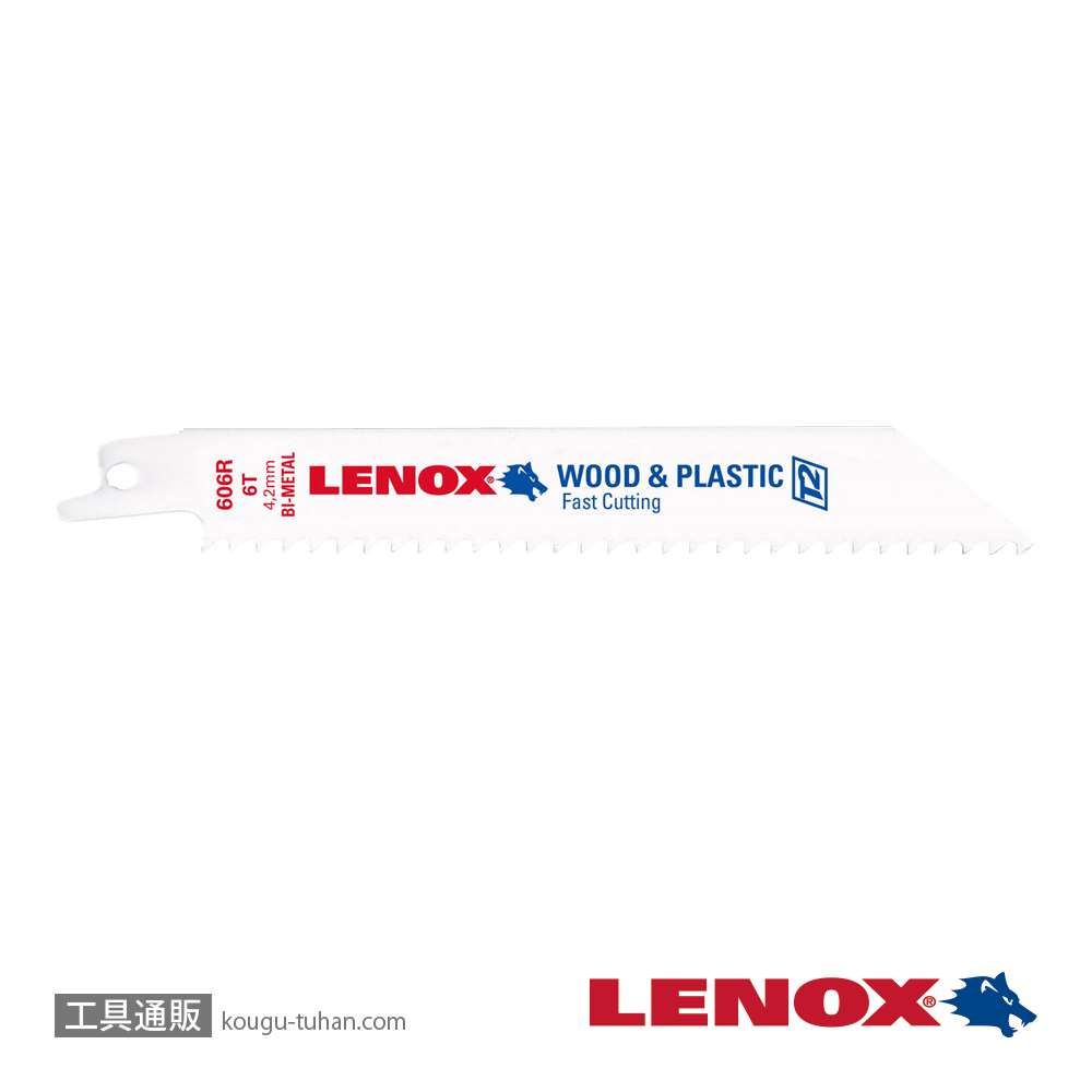 LENOX 20560606R セーバーソーブレード 150X6T(5枚)画像