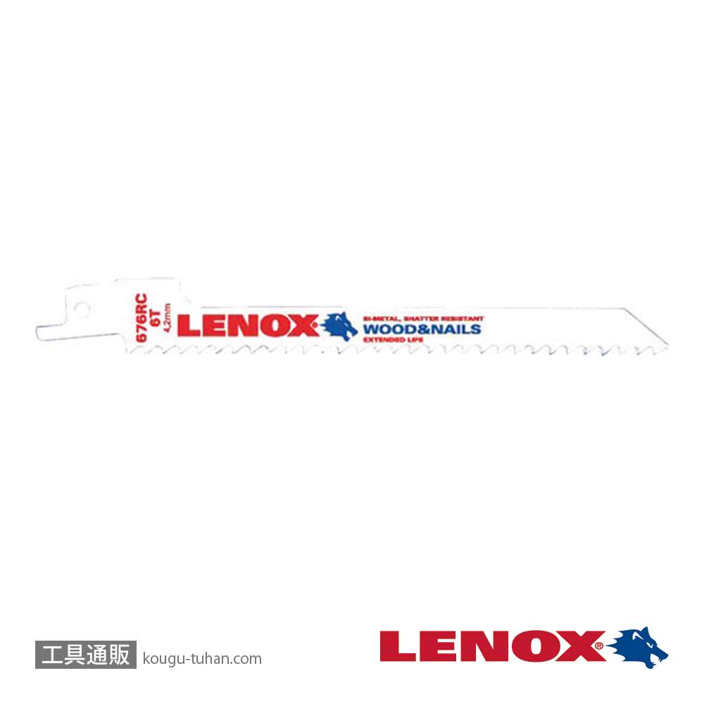 LENOX 20556676RC セーバーソーブレード 150X6T(5枚)画像