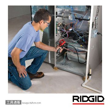 RIDGID 40043 MICRO CA-25 工業用デジタル検査カメラ画像