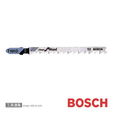 BOSCH T-101D ジグソーブレード (5本)画像