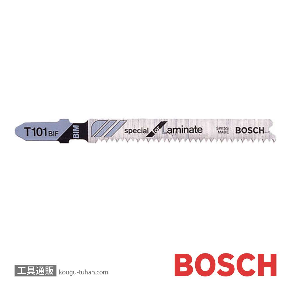 BOSCH T-101BIF ジグソーブレード (5本)画像