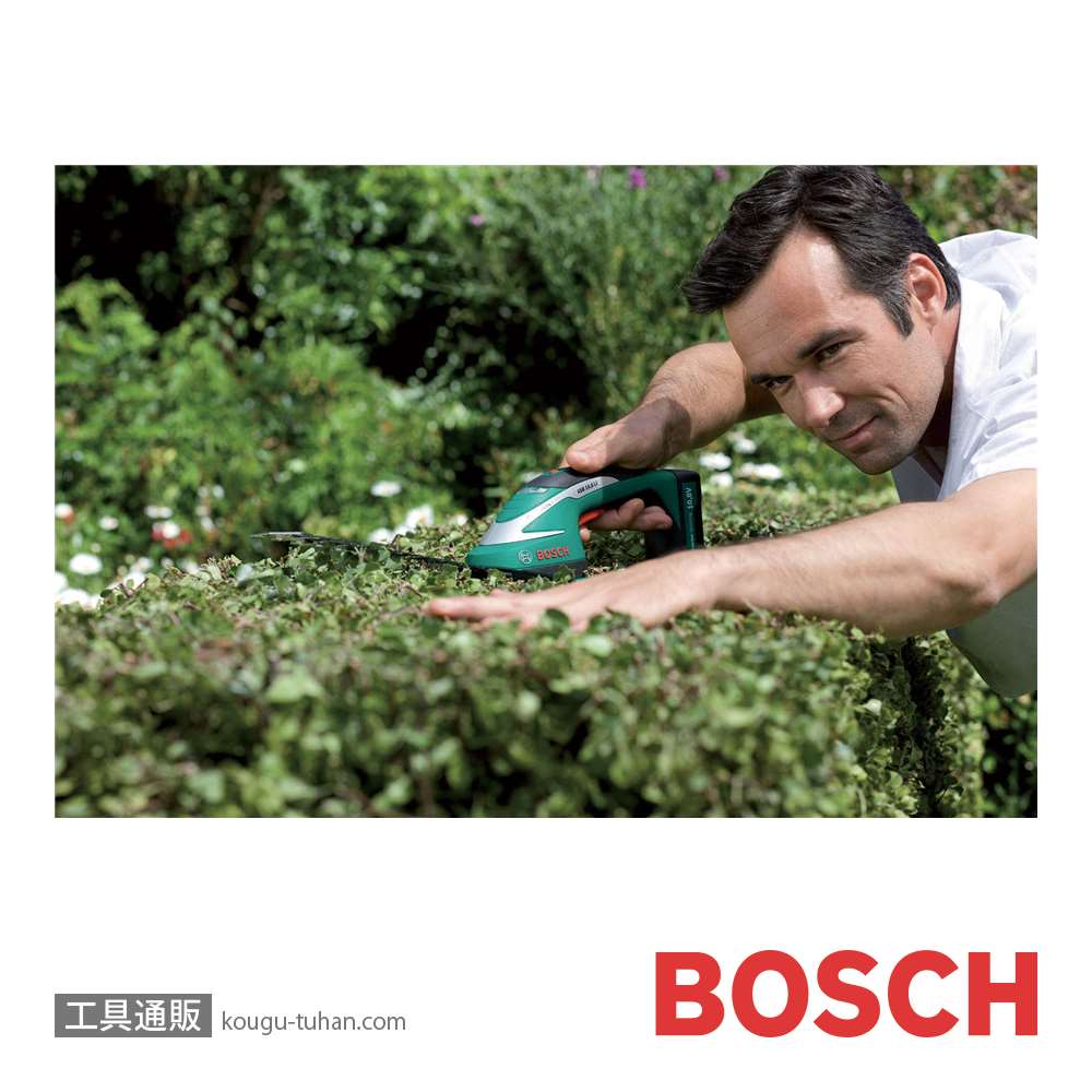 BOSCH ASB10.8LI バッテリーヘッジトリマーの画像