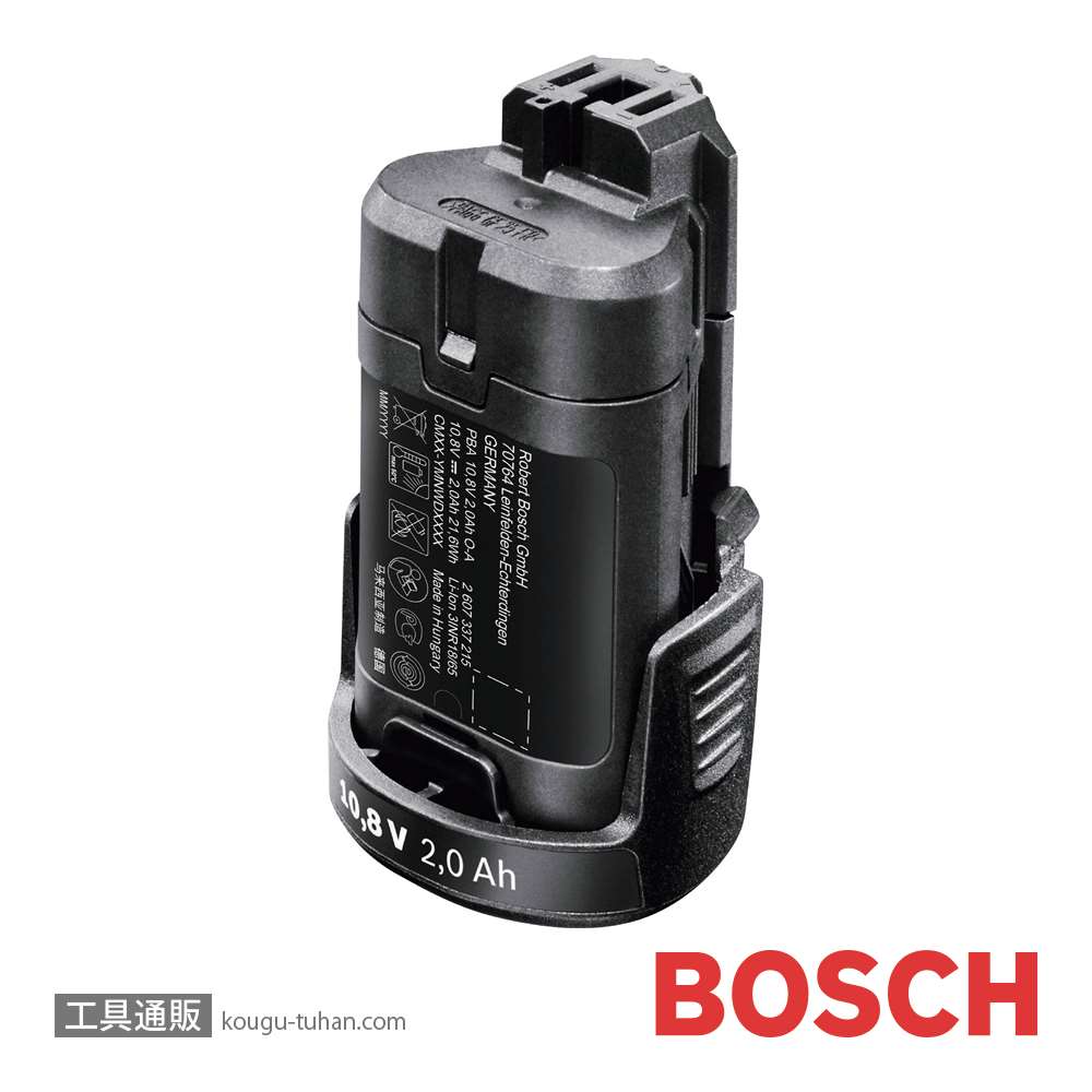 BOSCH A1020LIG リチウムイオンバッテリー 10.8V・2.0AHの画像