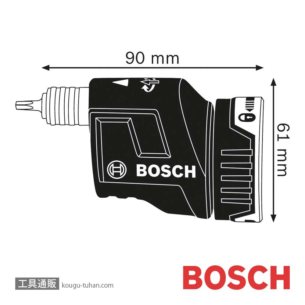 BOSCH GFA18-E スミヨセアダプターの画像