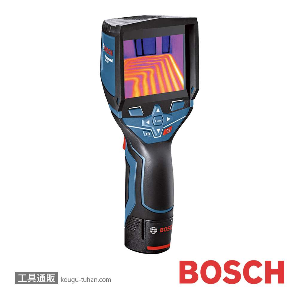 BOSCH GTC400C 赤外線サーモグラフィー画像