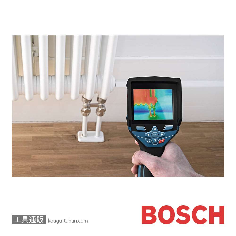 BOSCH GTC400C 赤外線サーモグラフィー画像