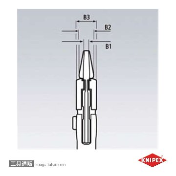 KNIPEX 8606-250SB 絶縁プライヤーレンチ画像