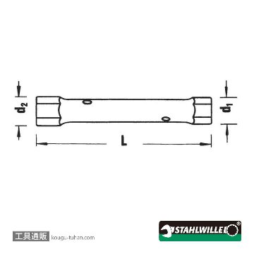 スタビレー 10750-55X60 ボックススパナ (43335560)の画像