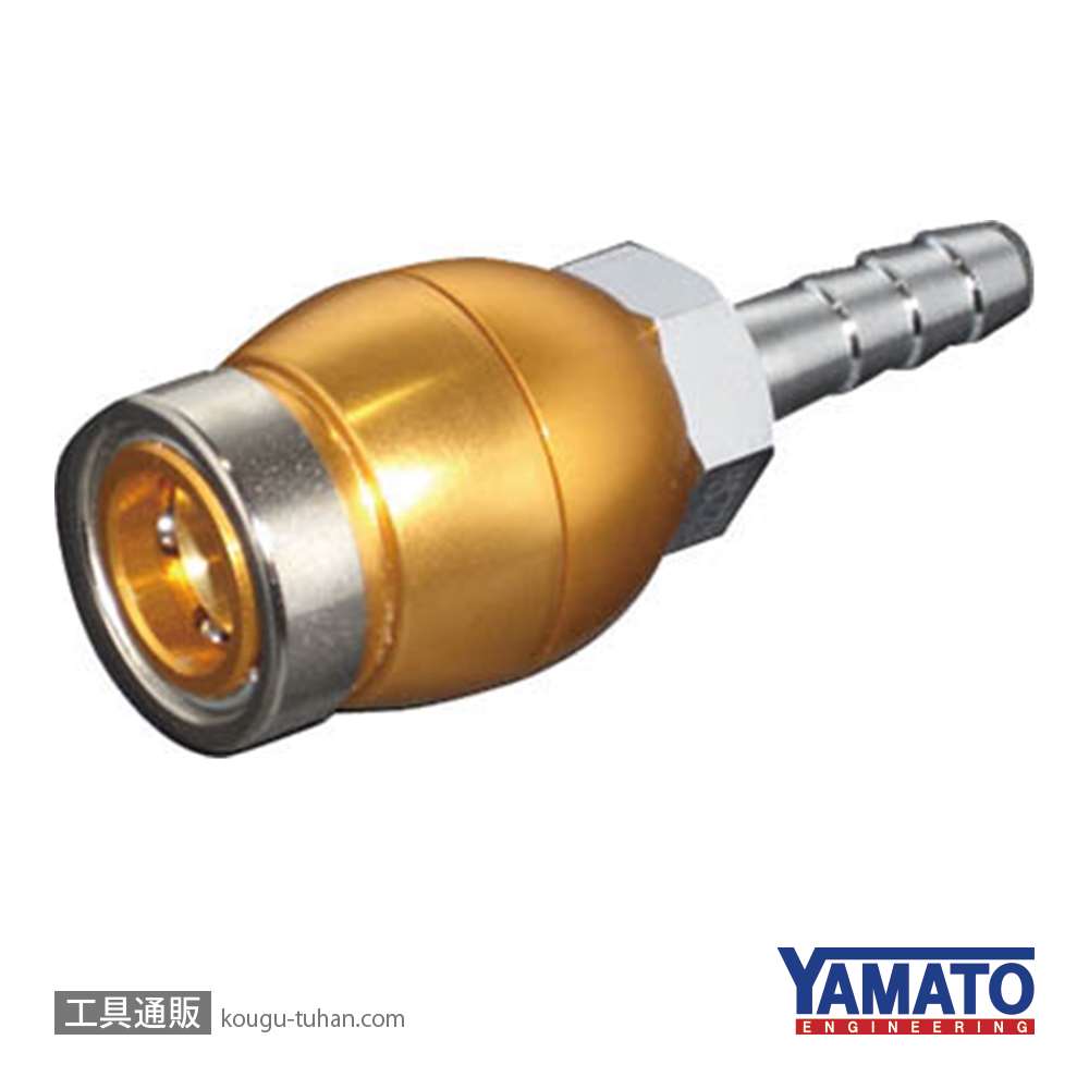 ヤマトエンジニアリング BDK22-SH-P-GO デザインカップリングソケット(パック金)の画像