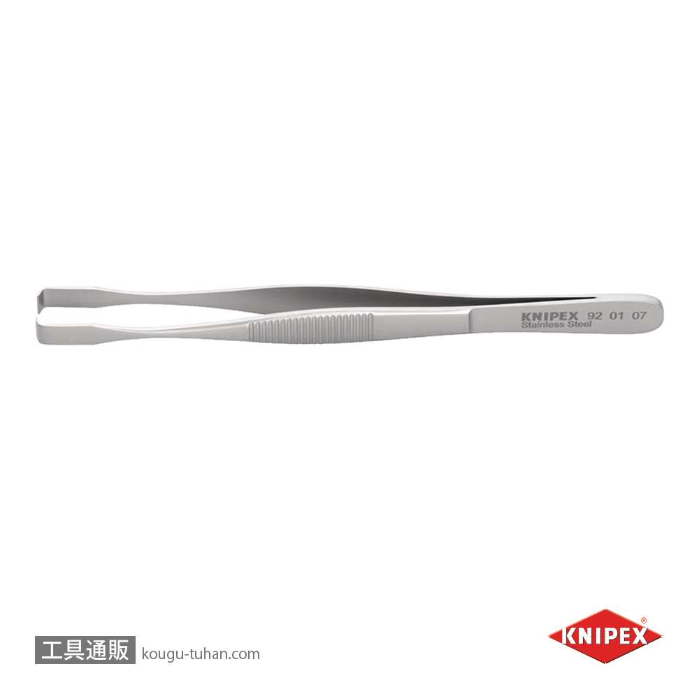KNIPEX 9201-07 精密ピンセット 143MM画像