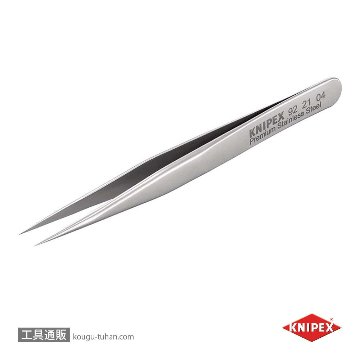 KNIPEX 9221-04 ミニ精密ピンセット 90MM画像