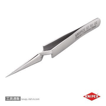 KNIPEX 9291-02 逆作用ピンセット(INOX) 120MM画像