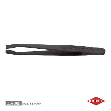 KNIPEX 9209-05ESD プラスチックピンセット 115MM画像