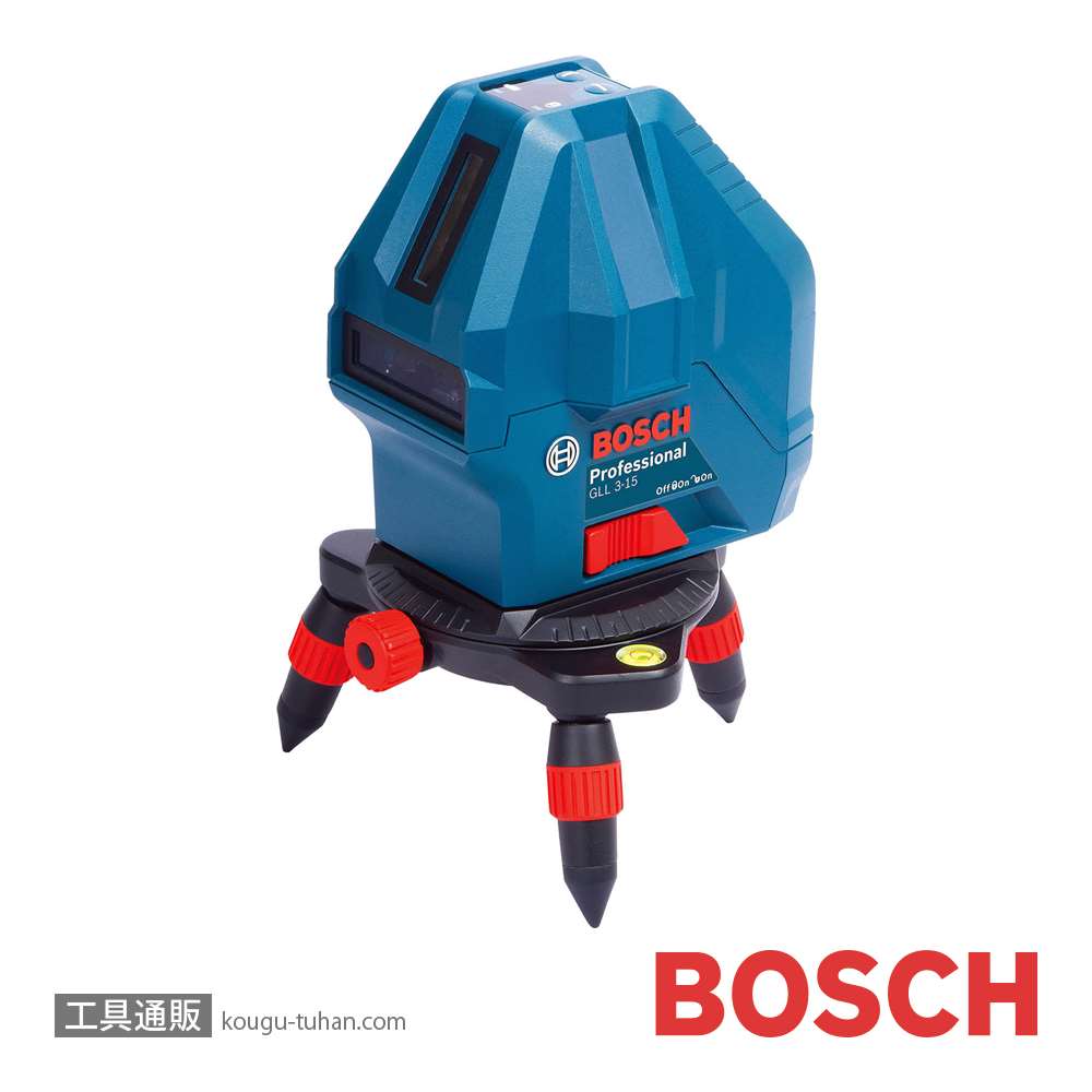 BOSCH GLL3-15 レーザー墨出し器画像