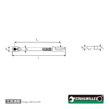 スタビレー 721QR/20QUICK-JP トルクレンチ40-200NM(50204620の画像