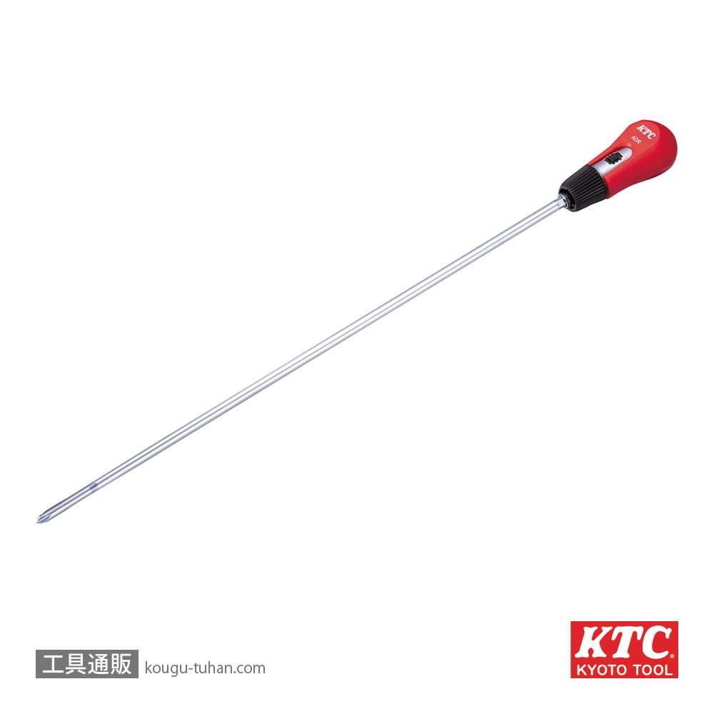 工具通販.本店 KTC ADR10-L ヘッドライト光軸調整レンチ超ロング(ラチェット)
