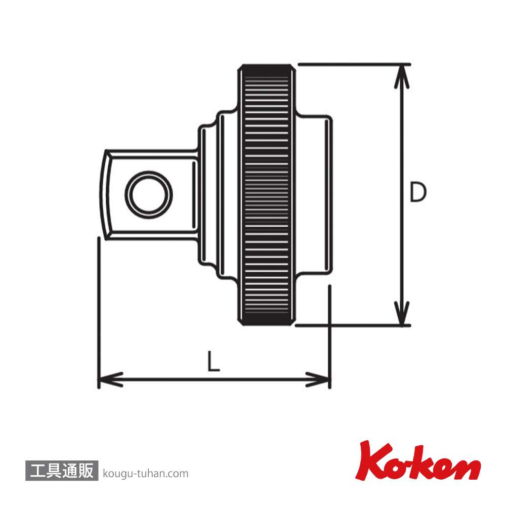 コーケン 2756Z Z-EAL 1/4"クイックスピンナー画像