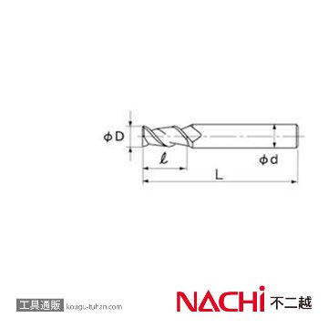 NACHI 2DLCHE13 DLCハイスミルの画像