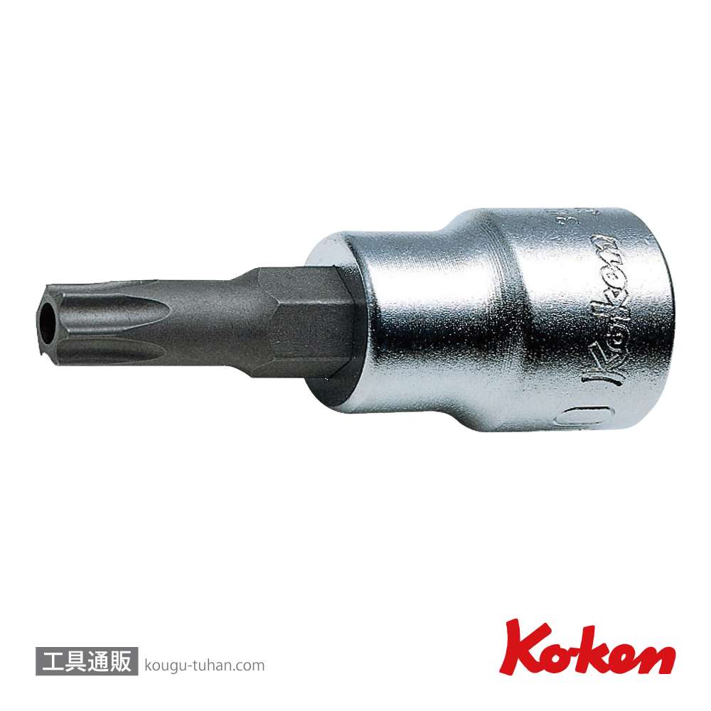 コーケン 3025.50-T30H 3/8"イジリ止めトルクスビットソケットの画像