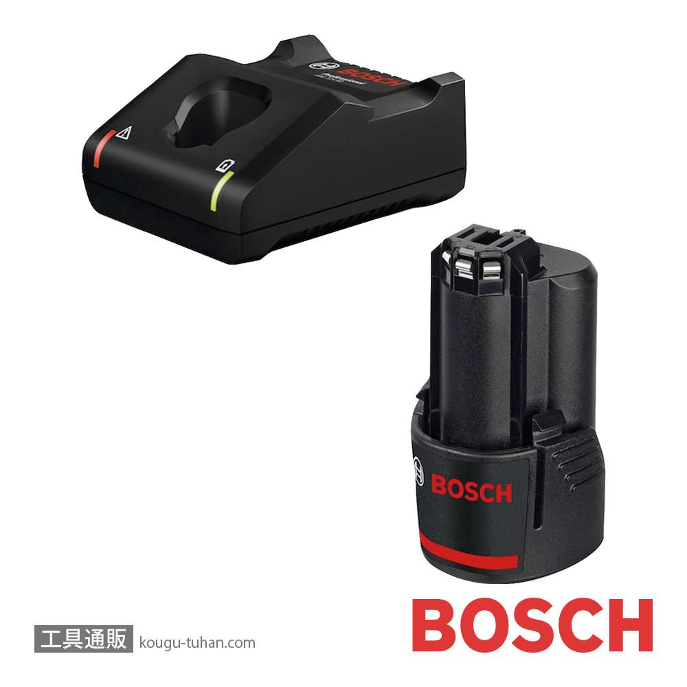 BOSCH GBA10.8V3S1 バッテリー充電器セットの画像
