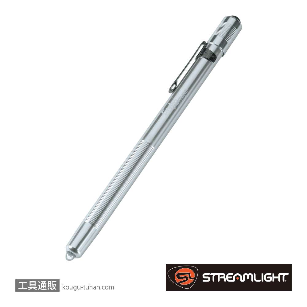 ストリームライト 65012 スタイラス(シルバー) ホワイトLED (#65112)の画像