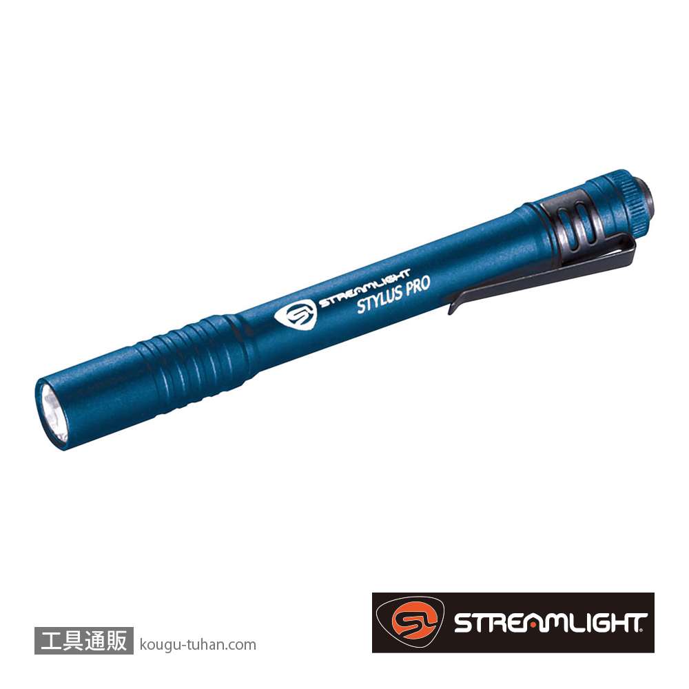 ストリームライト 66122 スタイラスプロ ブルーボディ/ホワイトLEDの画像
