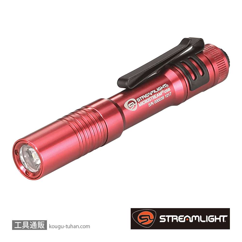 ストリームライト 66602 マイクロストリーム USB レッドの画像