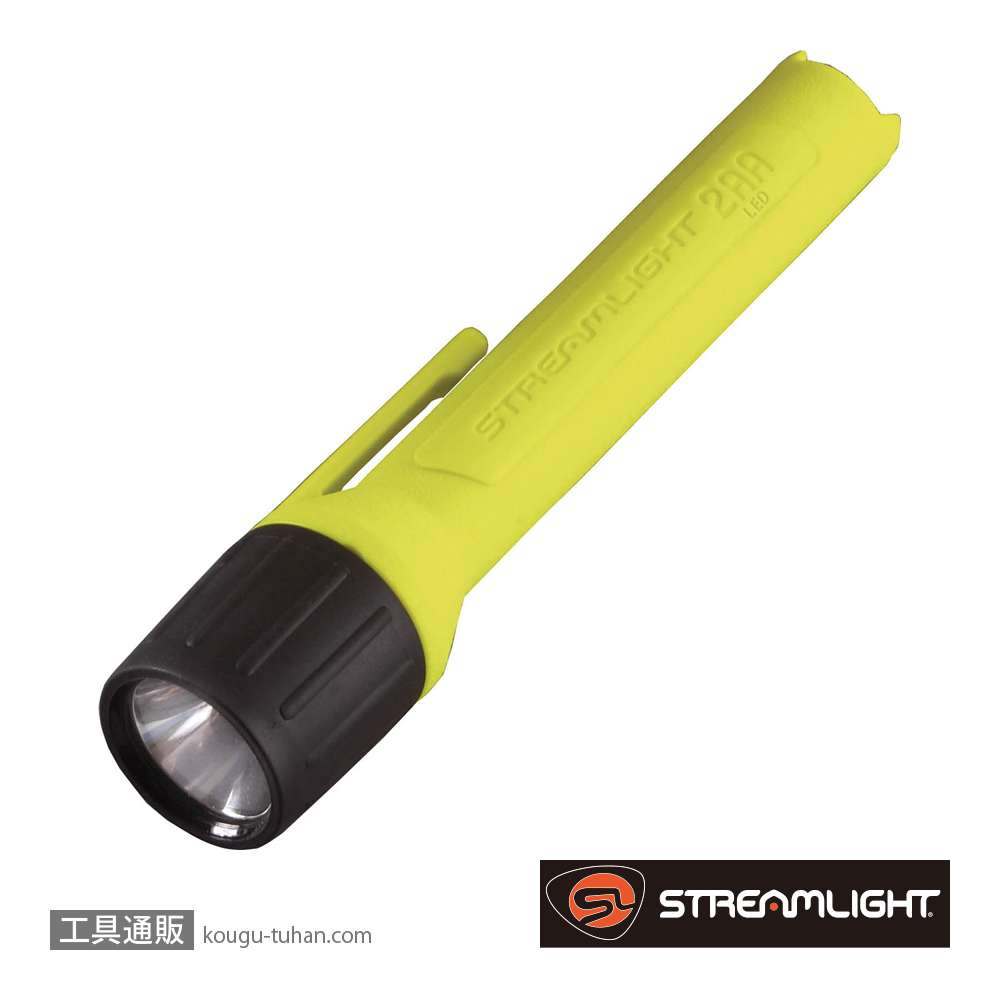 ストリームライト 67101 プロポリマー2AA-LED (イエロー) 電池付の画像