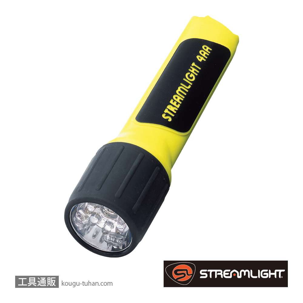 ストリームライト 68201 プロポリマー4AA 7LED (イエロー) 電池付の画像
