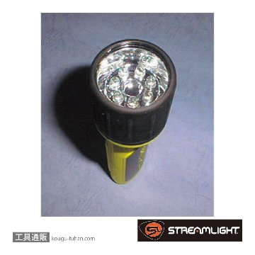 ストリームライト 68201 プロポリマー4AA 7LED (イエロー) 電池付の画像