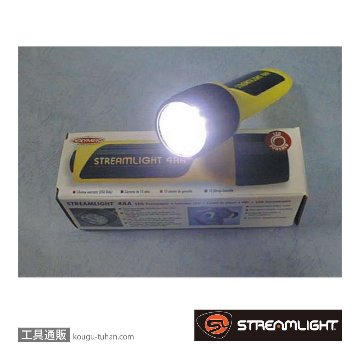 ストリームライト 68201 プロポリマー4AA 7LED (イエロー) 電池付の画像