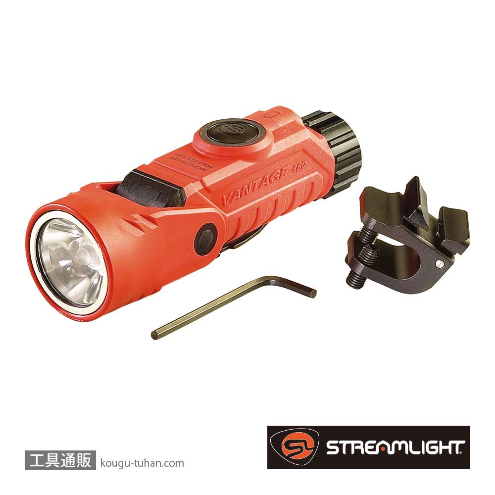 ストリームライト 88901 バンテージ180 乾電池入 オレンジの画像