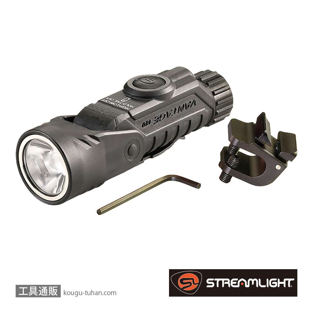 ストリームライト 88903 バンテージ180 乾電池入 ブラックの画像