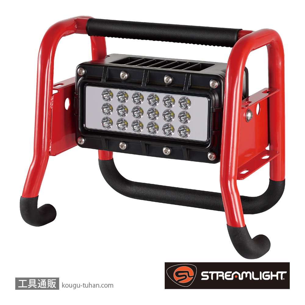 ストリームライト 46003 ポータブルシーンライトII100V 赤の画像