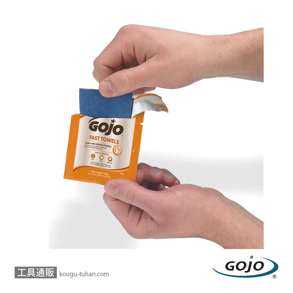 GOJO 6280 ハンドクリーナータオル 個包装タイプの画像