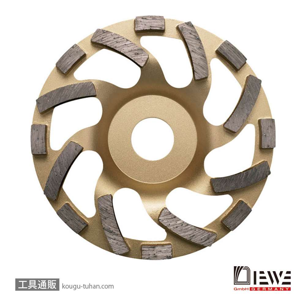 DIEWE(ディーベ) 39253 ユニバーサルゴールド カップホイール 100MMの画像