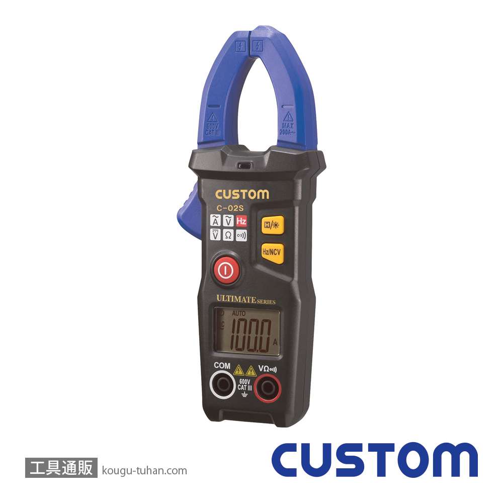 カスタム C-02S ミニACクランプメータの画像