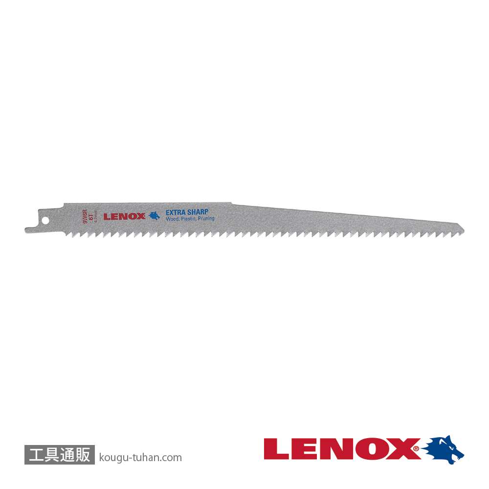 LENOX LXJP9W6R 剪定用セーバーソーブレード230X6T(5枚の画像