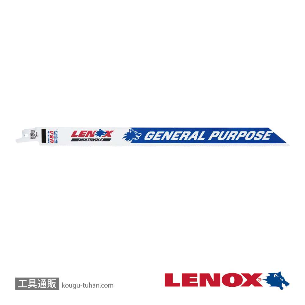 LENOX LXJP050R バイメタルセーバーソー260X10/14T(5枚)の画像