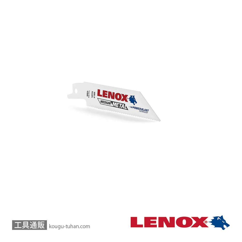 LENOX LXJP418R バイメタルセーバーソー100X18T(5枚)の画像