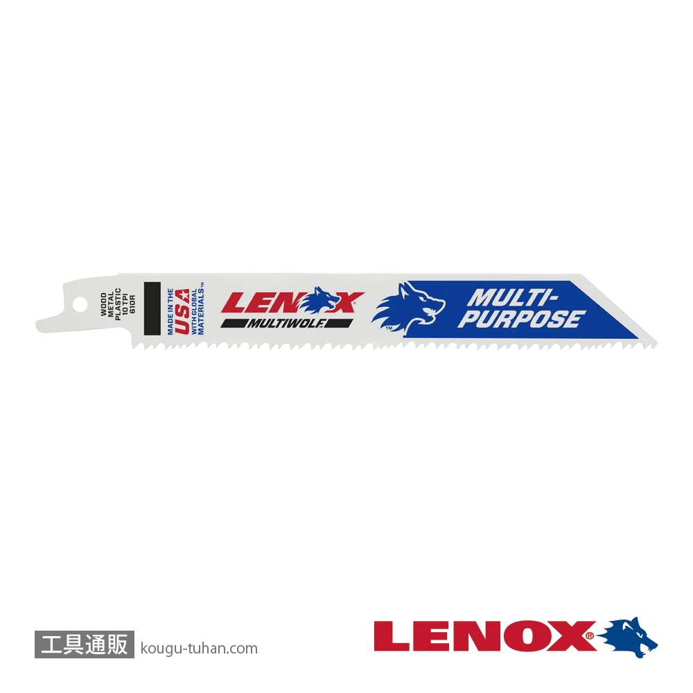 LENOX LXJP614R バイメタルセーバーソー150X14T(5枚)の画像