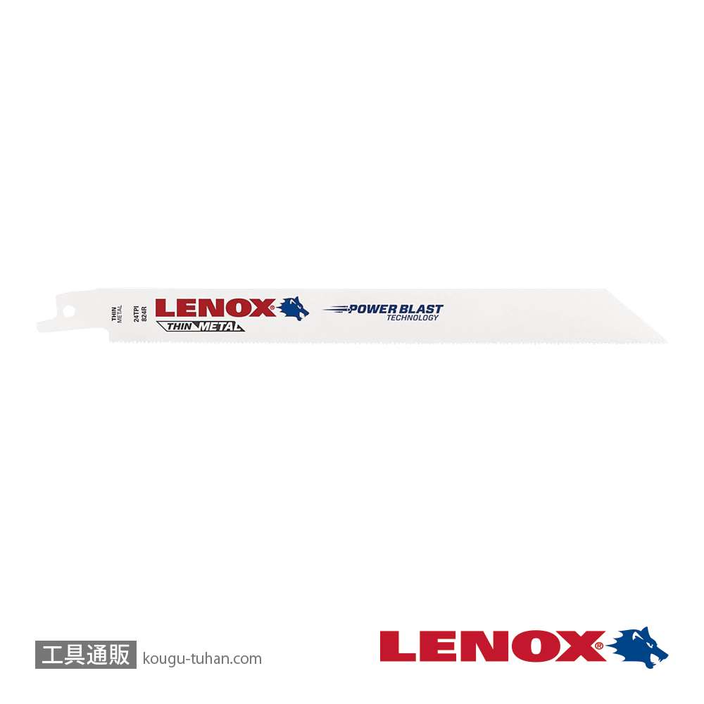 LENOX LXJP824R バイメタルセーバーソー200X24T(5枚)の画像