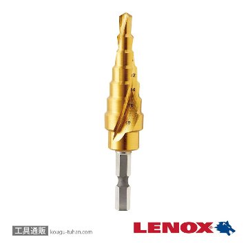 LENOX LX90002 インパクトシャンクステップドリル 6-18mmの画像