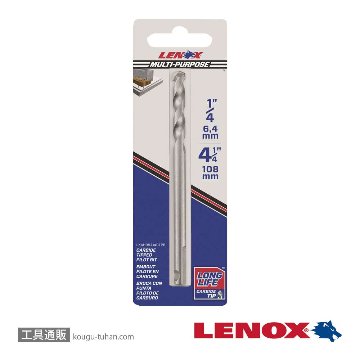 LENOX LXAH99414CTPB QC 超硬チップ付センタードリル108mmの画像