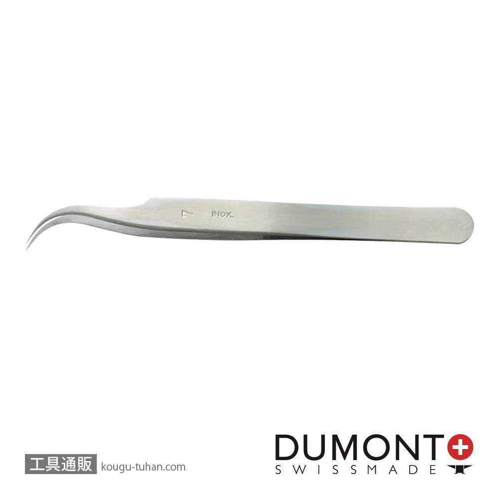 デュモント 0102-7-PO ピンセット NO.7 イノックスの画像