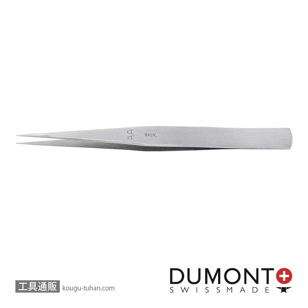 デュモント 0102-AA-PO ピンセット NO.AA イノックスの画像