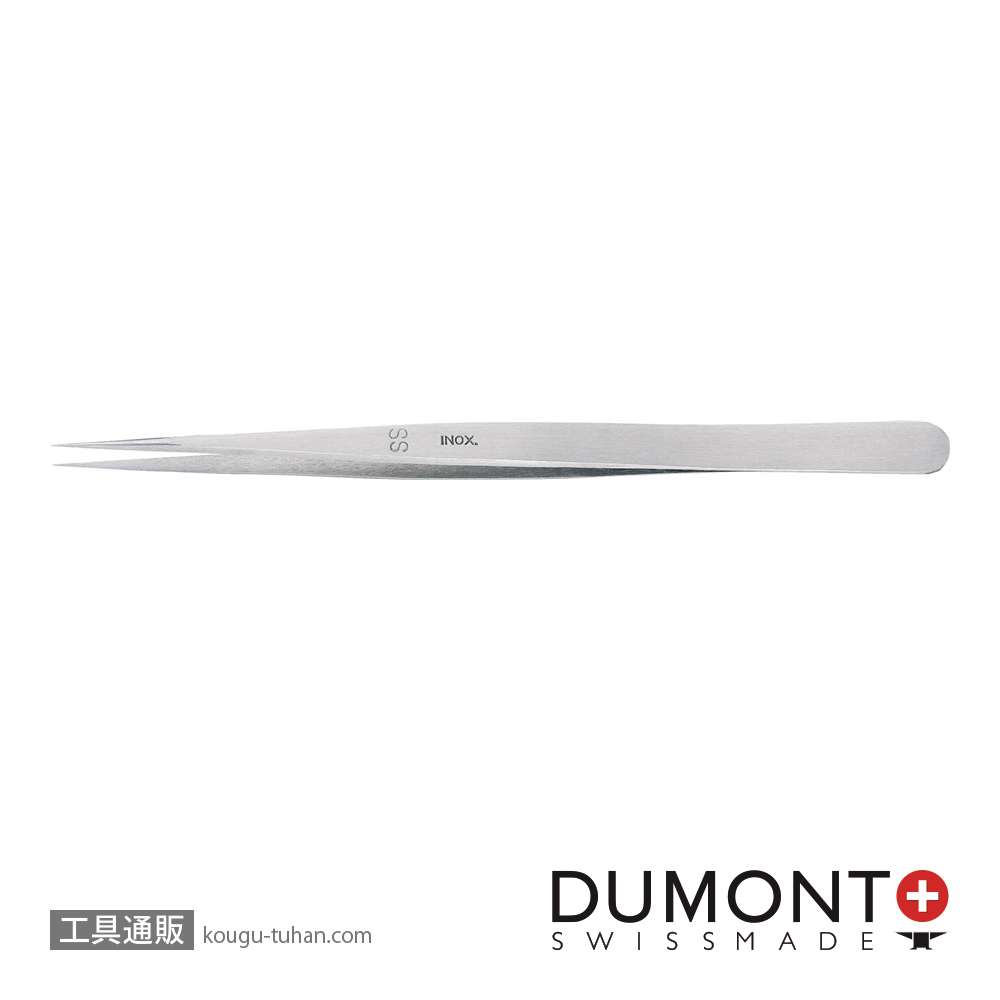 デュモント 0102-SS140-PO ピンセット NO.SS140 イノックスの画像