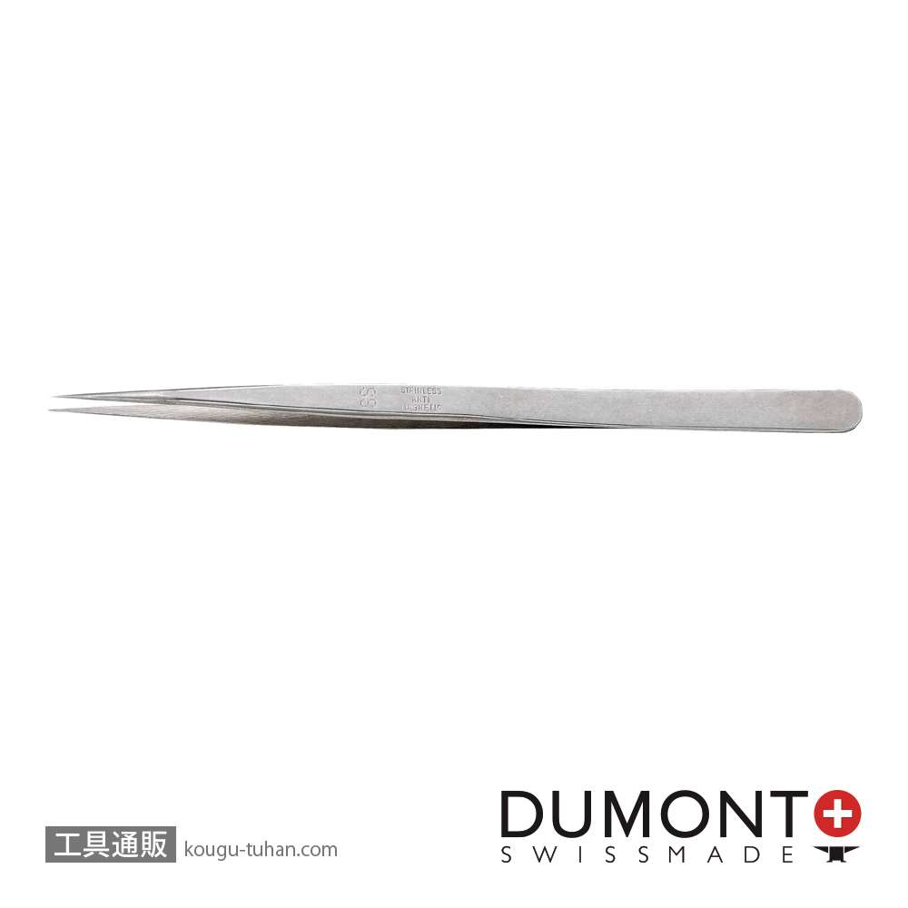 デュモント 0103-SS140-PO ピンセット NO.SS140 デュモクセルの画像