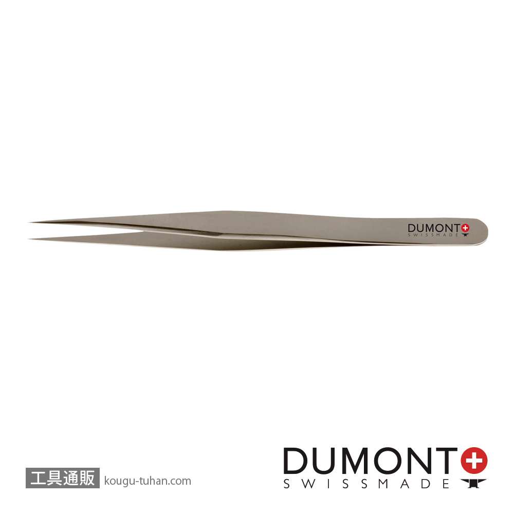 デュモント 0107-3CTI-PO ピンセット NO.3C チタンの画像