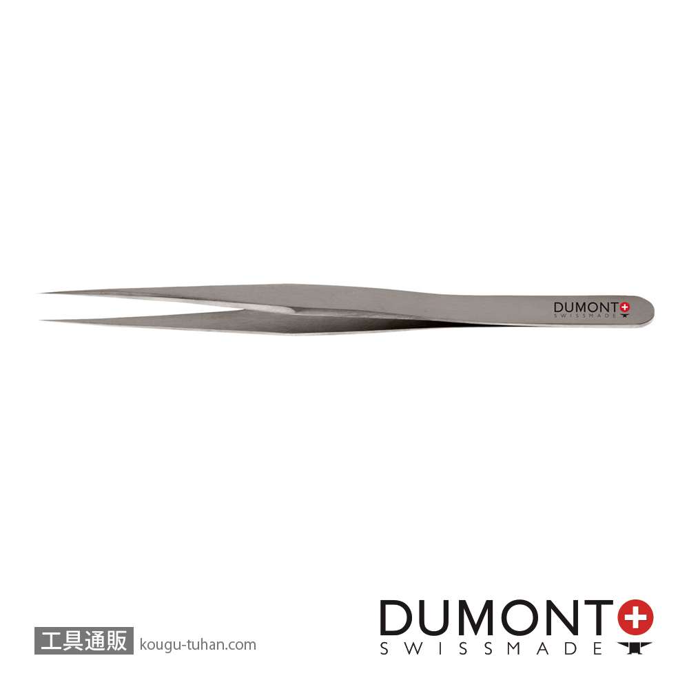 デュモント 0302-3-PO ピンセット NO.3 イノックス 02の画像
